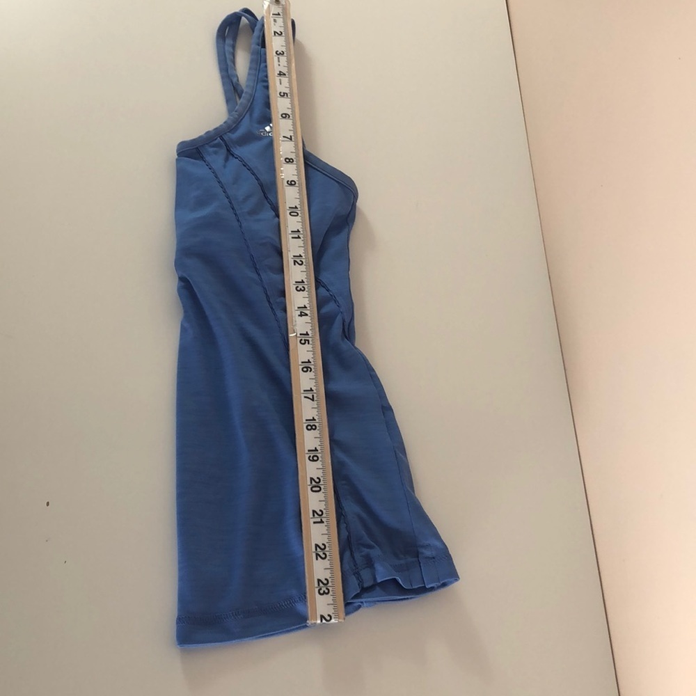 Adidas Blue Workout Top Small - Picture 7 of 10